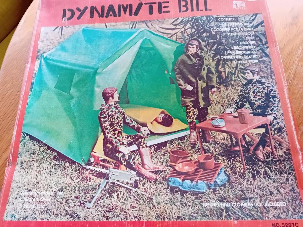 Action Man Dynamite Bill, Ophalen