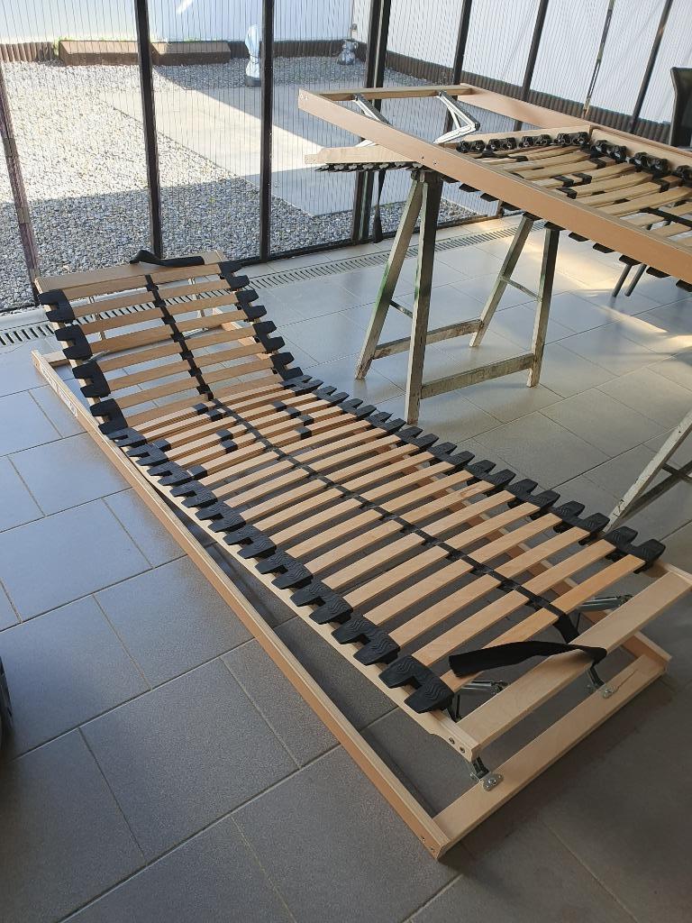 Sommier, Maison & Meubles, Chambre à coucher | Matelas & Sommiers, Utilisé, Sommier, 70 cm ou moins, 200 cm, Deux personnes, Enlèvement