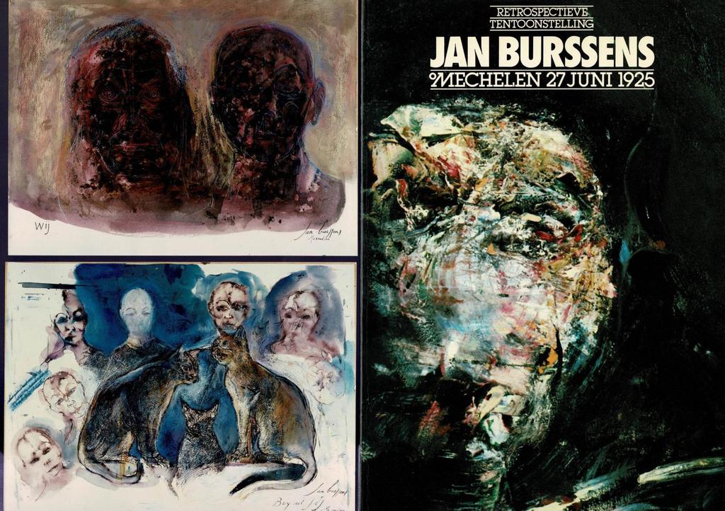 Retrospectieve tentoonstelling Jan Burssens + foto's, Enlèvement ou Envoi, Utilisé