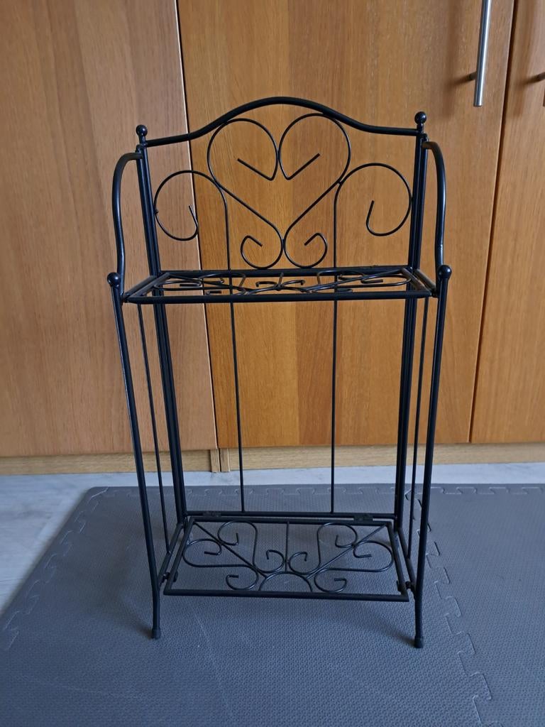 Metalen planten staander, Ophalen