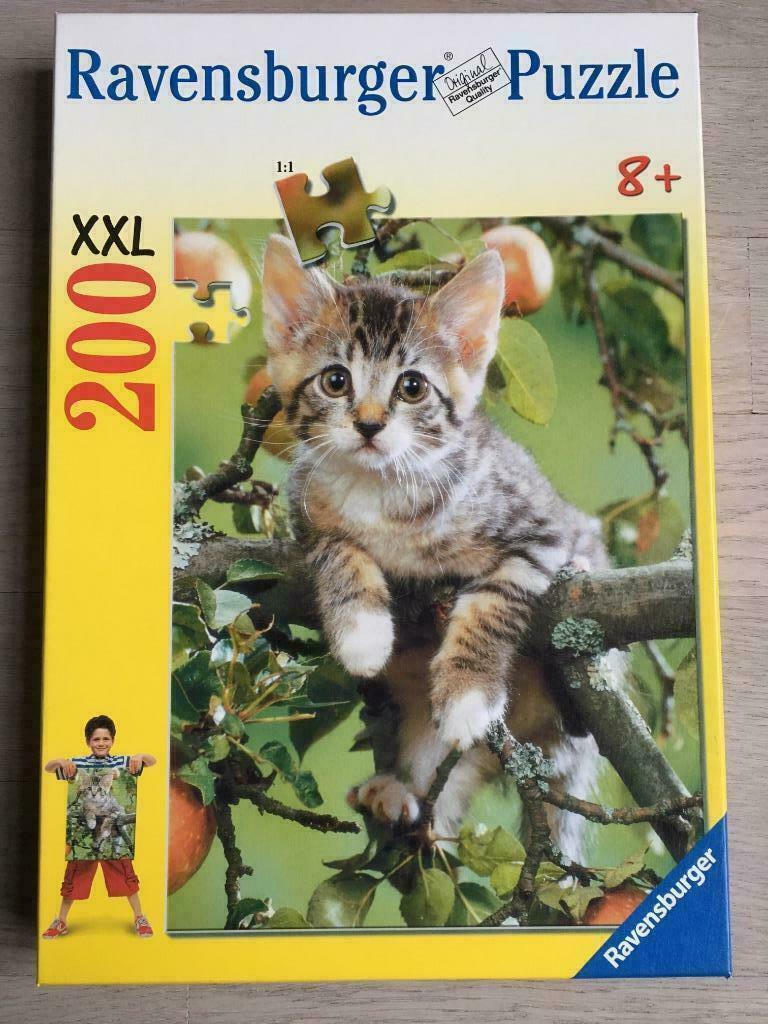 Ravensburger puzzel 200XXL kat 8+, Enlèvement ou Envoi, Plus de 50 pièces, Comme neuf, 6 ans ou plus
