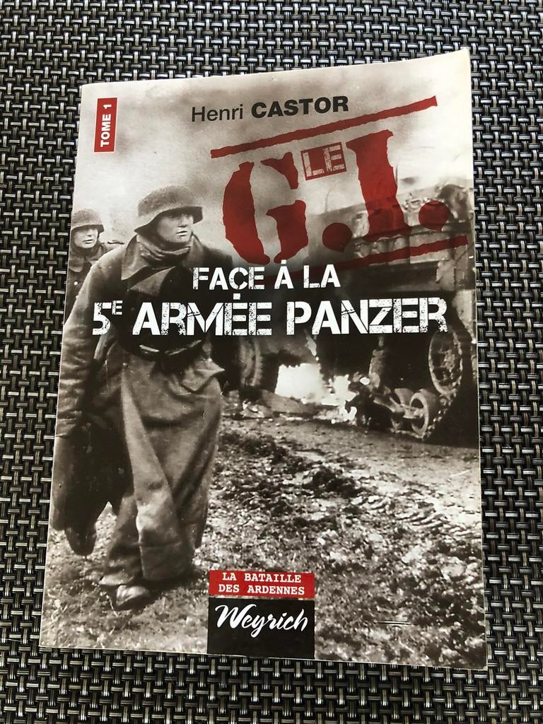 Le GI face a la 5eme armee panzer, Ophalen of Verzenden, Zo goed als nieuw