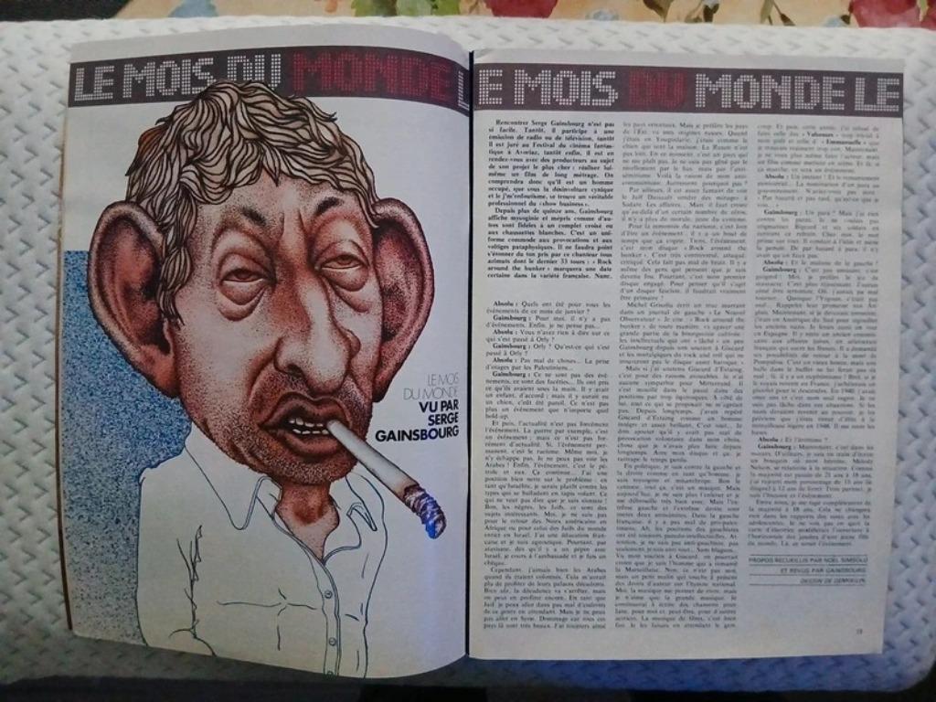 Absolu Magazine, Enlèvement ou Envoi, 1960 à 1980, Journal ou Magazine