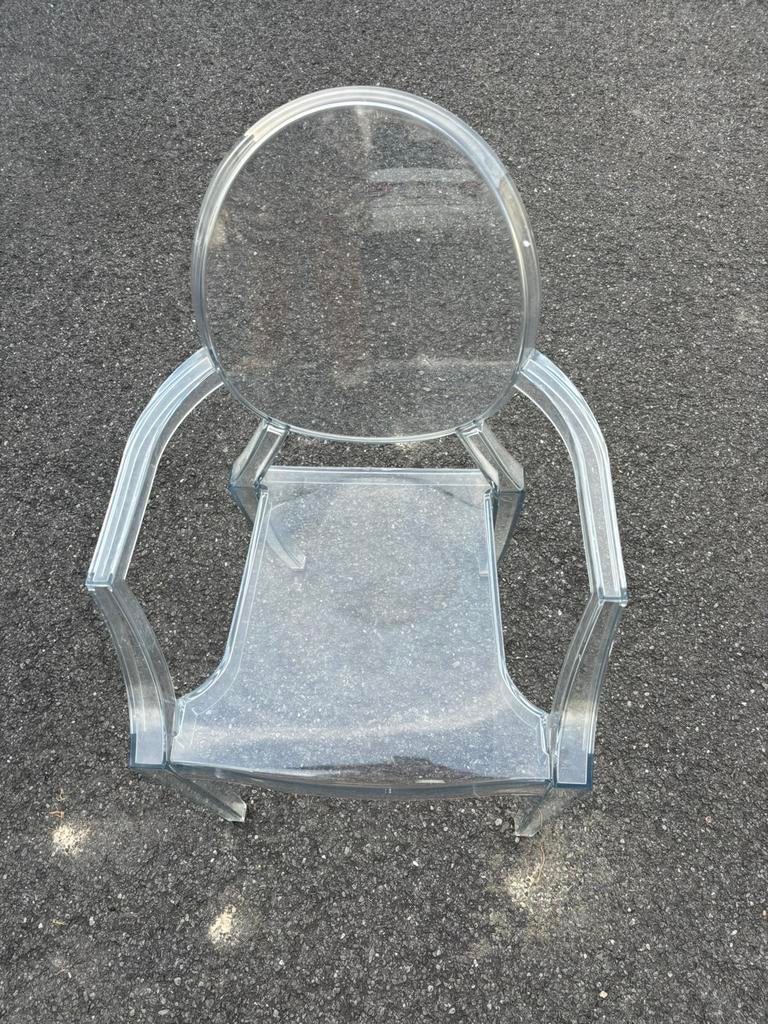 Plexi stoeltje Kärtell, Ophalen, Gebruikt
