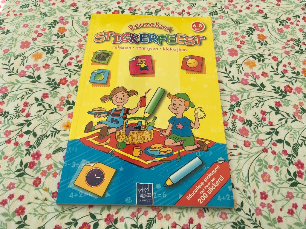 Stickerfeest, Kinderen en Baby's, Speelgoed | Educatief en Creatief, Ophalen, Nieuw, Taal en Lezen