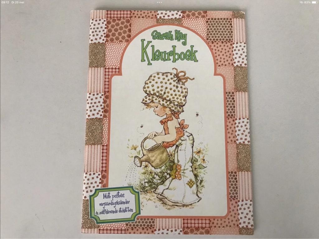 Sarah Kay kleurboek stickerboek met verjaardagskalender, Enlèvement ou Envoi