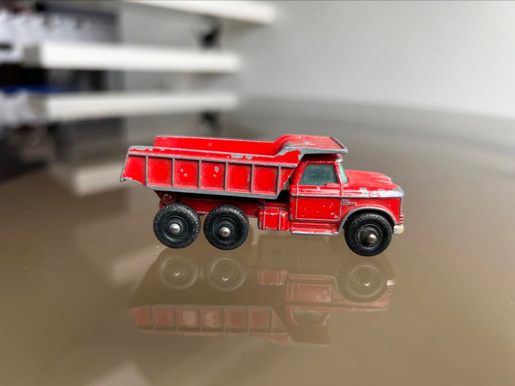 Matchbox Lesney Dodge Dumper Truck nr 48-C 1967, Enlèvement ou Envoi