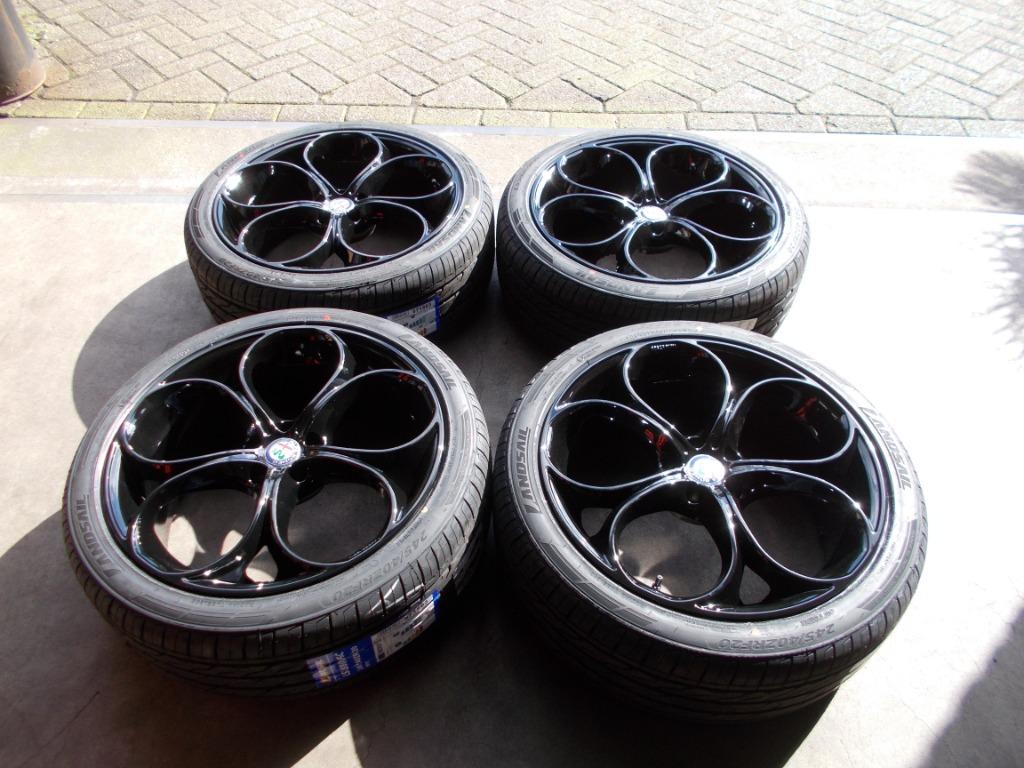ALFA TONALE STELVIO GIULIA VELGEN + BANDEN 245 40 20 + TPMS, Ophalen of Verzenden, Nieuw
