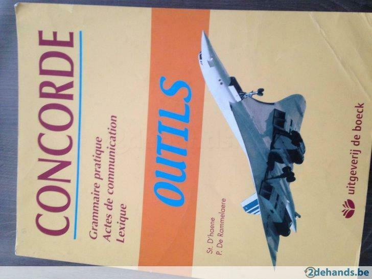 Concorde aso 1-4 - outils, Ophalen of Verzenden, Gelezen