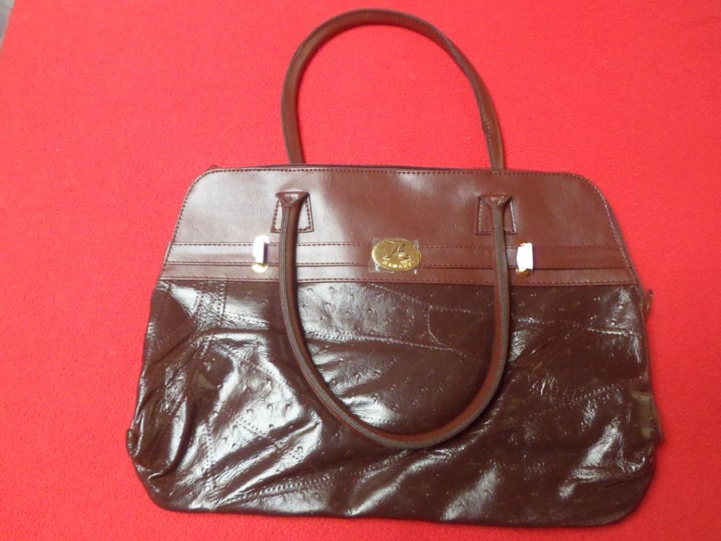 Donkerbruine handtas (nieuw), Handtassen en Accessoires, Ophalen of Verzenden, Nieuw, Bruin, Handtas