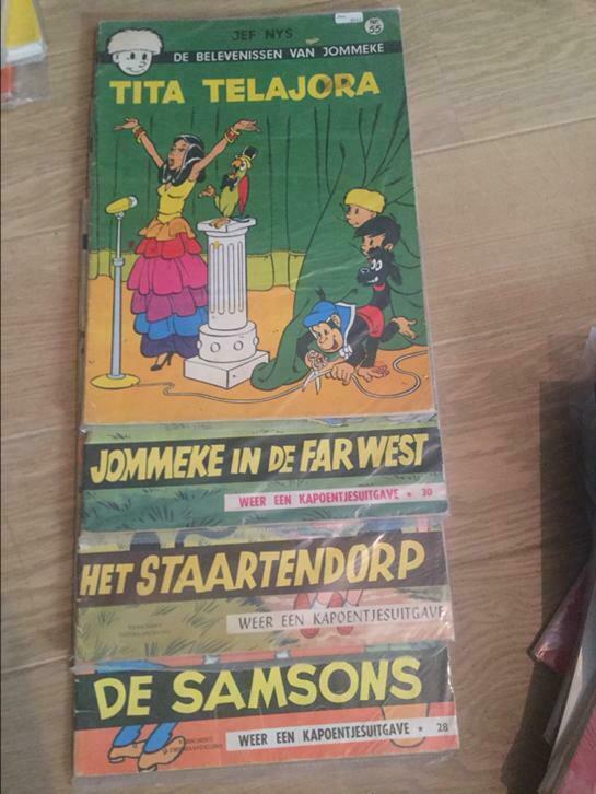 Jommeke 4 vroege eerste drukken, Boeken, Stripverhalen, Verzenden