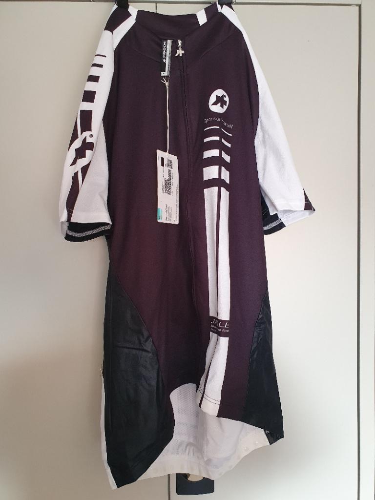 ASSOS Mille SS nine XL wit-zwart fietsshirt met korte mouwen, Assos, Heren, Nieuw, Ophalen of Verzenden