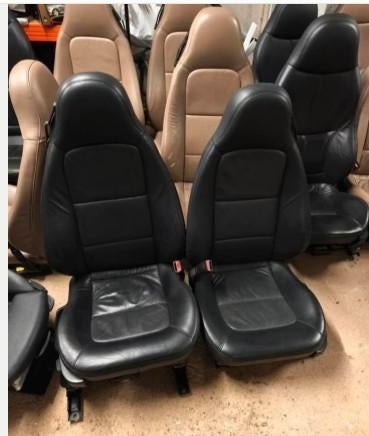 Bmw z3 zwarte lederen stoelen, Ophalen, BMW