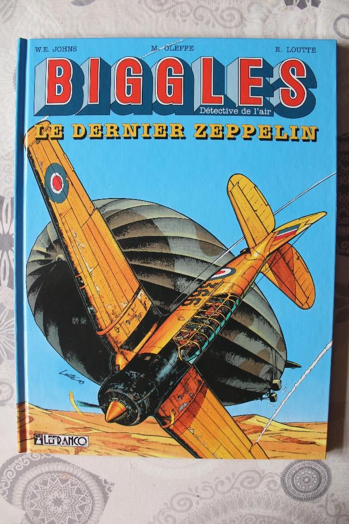 BIGGLES - T7 - LE DERNIER ZEPPELIN - EO - NEUF - 1995, Eén stripboek, Nieuw, Ophalen of Verzenden, Eric loutte