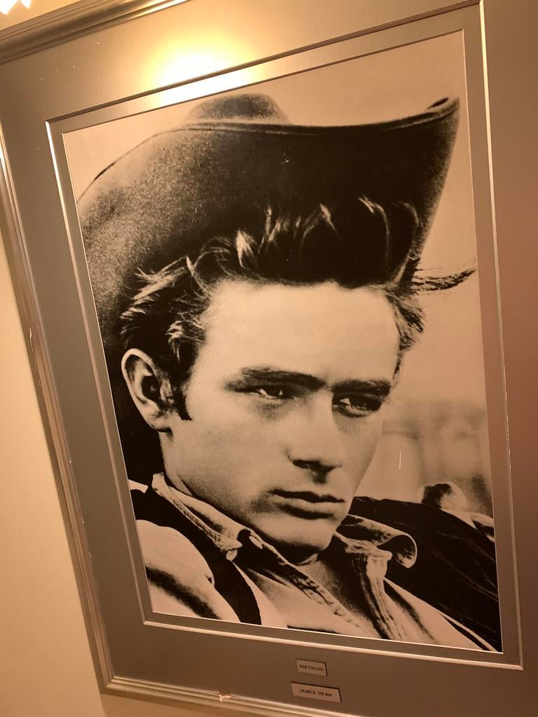 Portret van James Dean door Nietsche, Ophalen