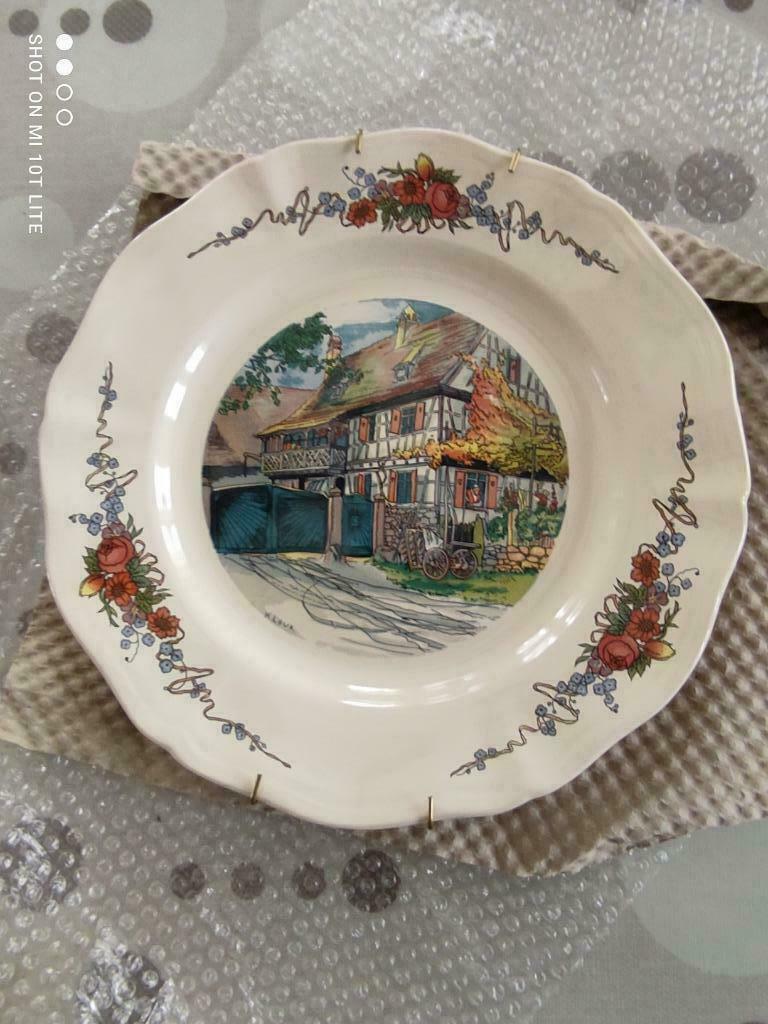 Assiette décorative, Enlèvement, Neuf