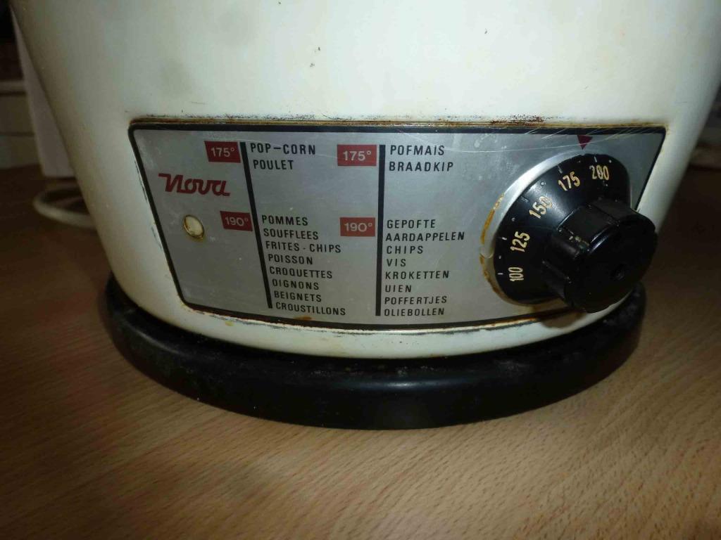 ancienne friteuse NOVA, 2 à 3 litres, Enlèvement ou Envoi, Utilisé