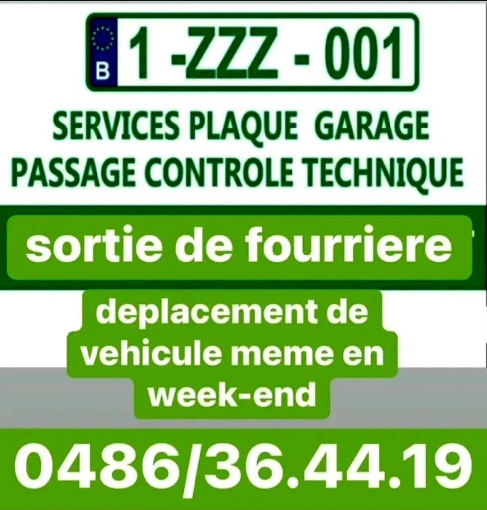 Location plaque garage Z. Passage control, Diensten en Vakmensen, Auto en Motor | Monteurs en Garages