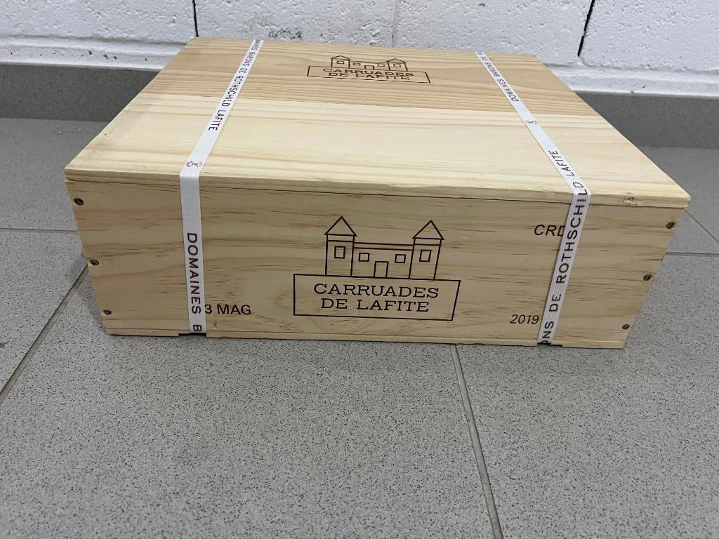 Carruades de Lafite Rothschild 2019 magnums caisse de 3, Ophalen, Frankrijk, Nieuw, Rode wijn