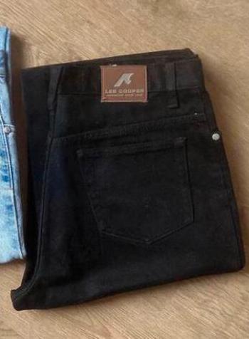 Lee Cooper zwarte jeans maat 42/ XL, Zwart, Zo goed als nieuw, W33 - W36 (confectie 42/44), Lee Cooper