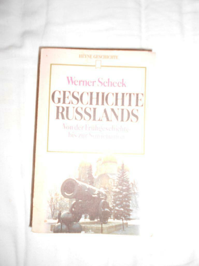 Scheck, Werner, Geschichte Russlands, Wilhelm Heyne Verlag, Enlèvement ou Envoi, Werner Scheck, Utilisé, Europe