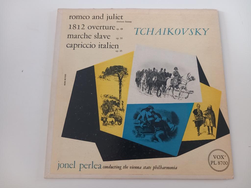 Vinyl LP Tchaikovsky Jonel Perlea Vienna State Philharmonia, Verzenden, 12 inch