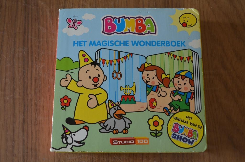 Studio 100 Bumba - Het magische wonderboek, Gelezen, Gert Verhulst, Ophalen of Verzenden, Uitklap-, Voel- of Ontdekboek