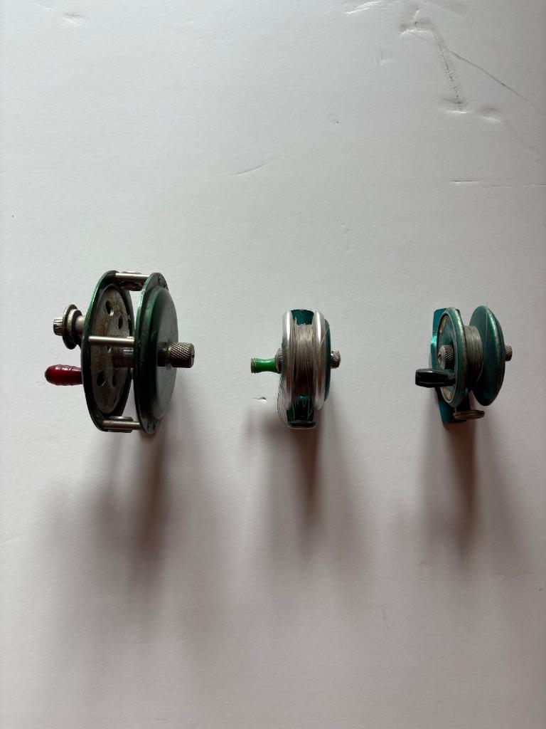 Lot de 3 moulinets de marque Peerles , modèle Profil., Enlèvement ou Envoi