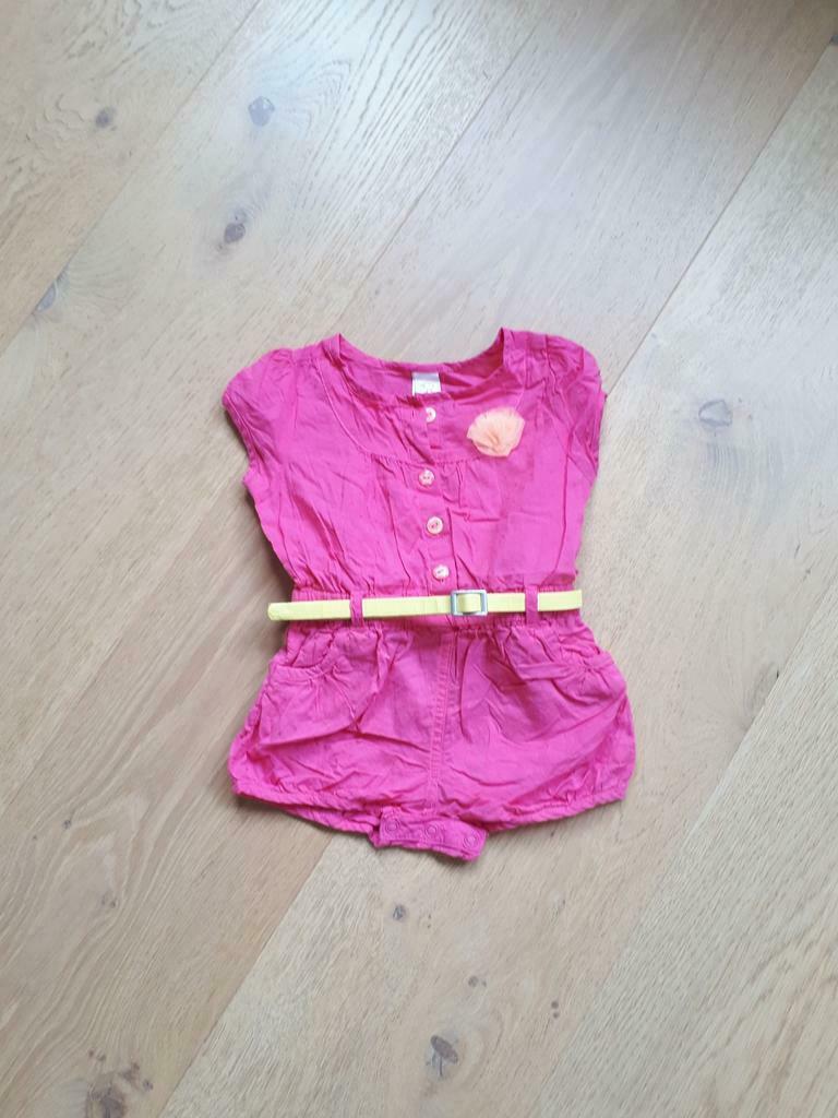 Pakje / jumpsuit C en A - maat 86 - 18 maand, Gebruikt, Meisje, Ophalen of Verzenden, ANDERE