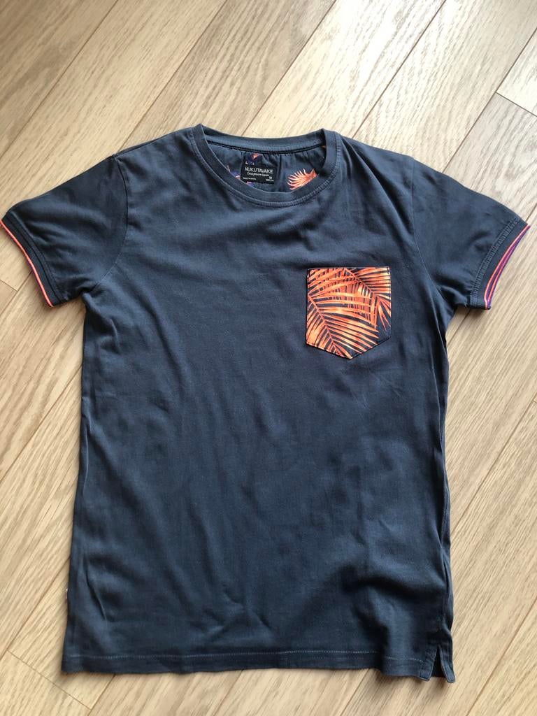 Blauwe t shirt Nukutavake (Mayoral), Gebruikt, Verzenden, NUKUTAVAKE, Shirt of Longsleeve