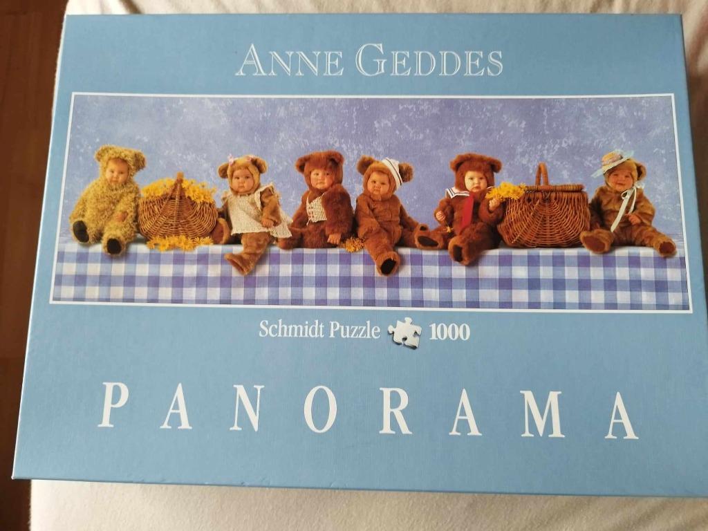 Puzzel Anne Geddes van 1000 stuks (compleet), Ophalen, Zo goed als nieuw