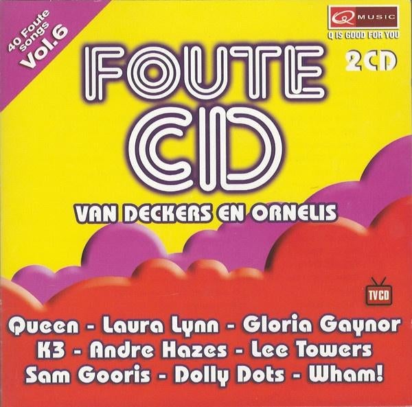 Foute CD Van Deckers En Ornelis Vol.6 - Various (2 CD), Ophalen of Verzenden, Zo goed als nieuw, Pop, Boxset