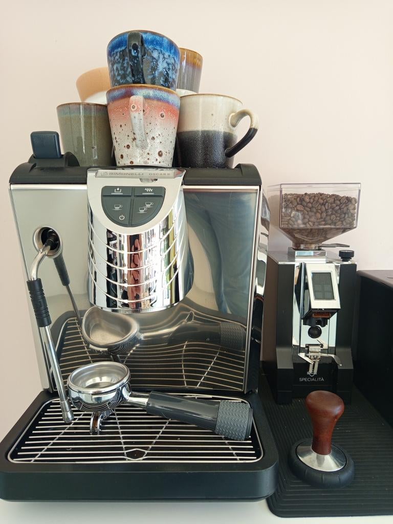 Espressomachine -Simonelli Oscar 2 + koffiemolen, Enlèvement