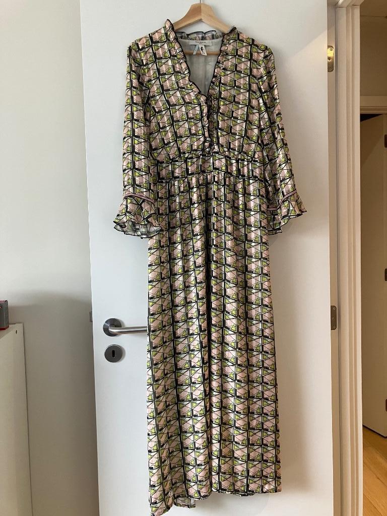 Lange jurk Dame Blanche groen maat 38, Kleding | Dames, Maat 38/40 (M), Ophalen of Verzenden, Zo goed als nieuw, Dame blanche
