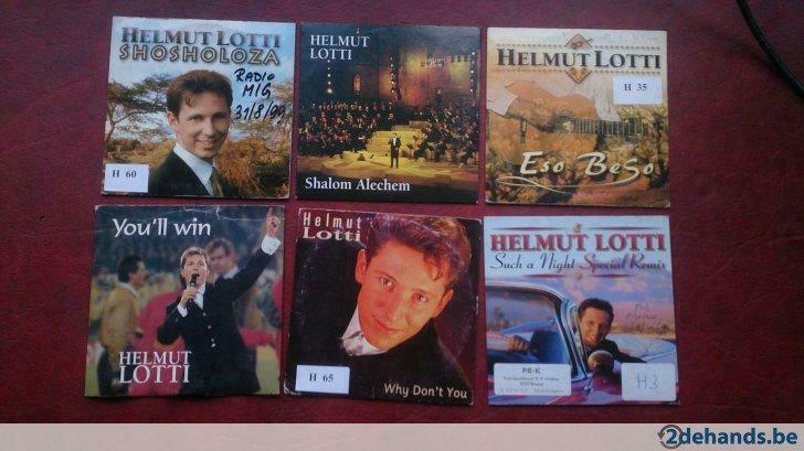 Helmut lotti cd singles, Cd's en Dvd's, Cd's | Nederlandstalig, Ophalen of Verzenden
