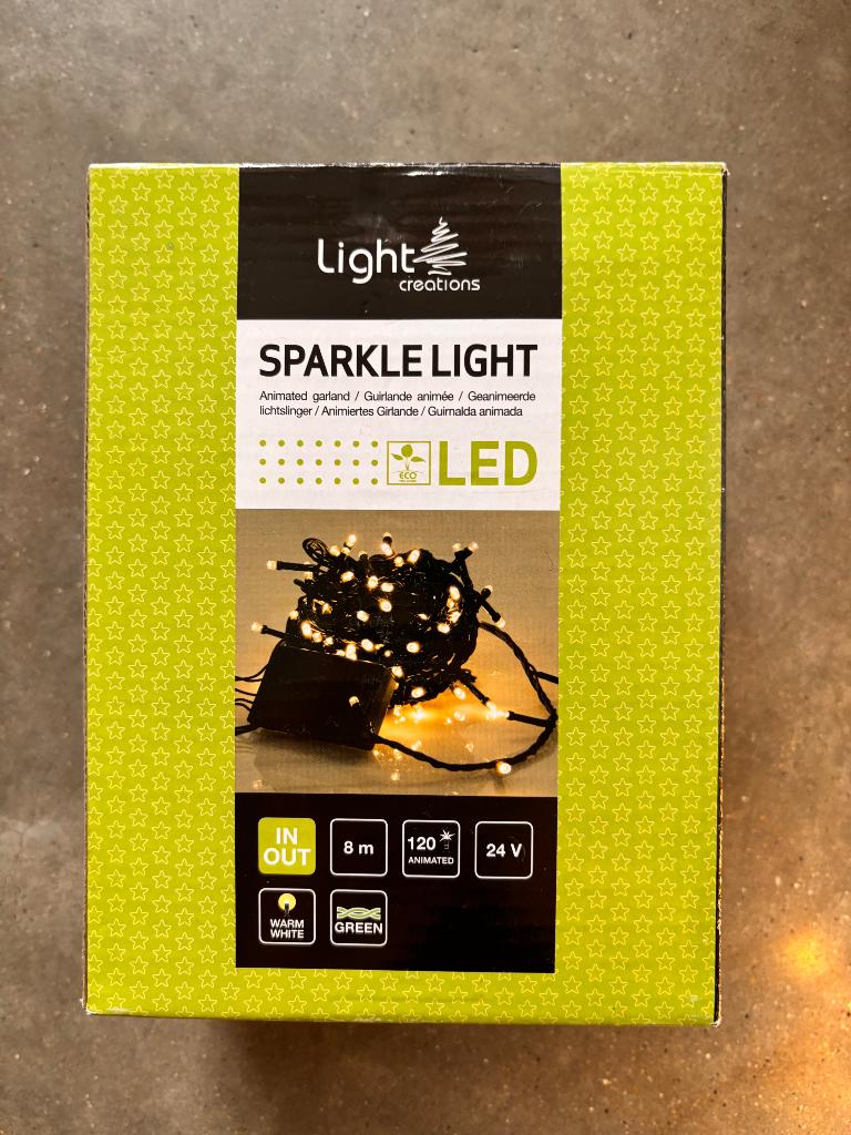 Kerstverlichting led, Ophalen of Verzenden, Zo goed als nieuw