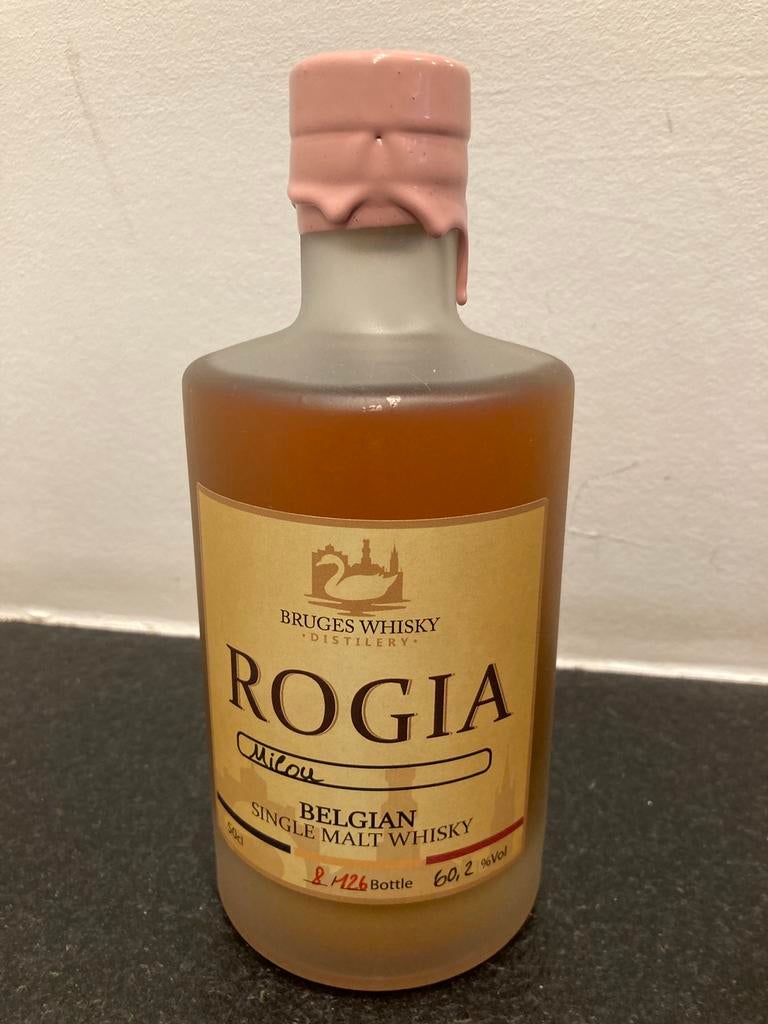 ROGIA whisky MILOU - Brugse Whisky Company, Verzamelen, Ophalen