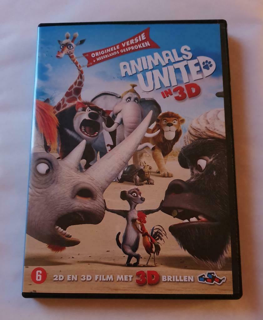 Animals United (3D) comme neuf, À partir de 6 ans, Enlèvement ou Envoi, Comme neuf, Dessin animé