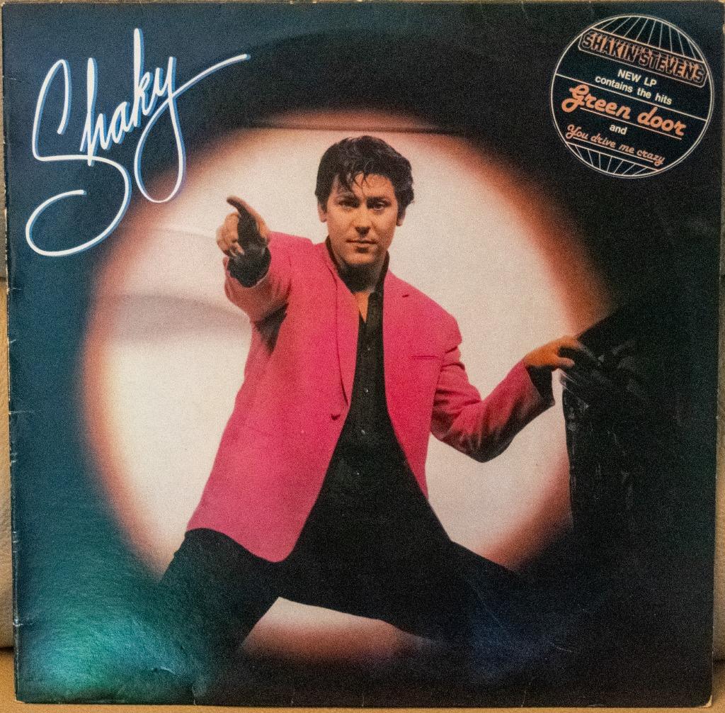 LP Shakin' Stevens - Shaky, Ophalen of Verzenden, Zo goed als nieuw, 12 inch