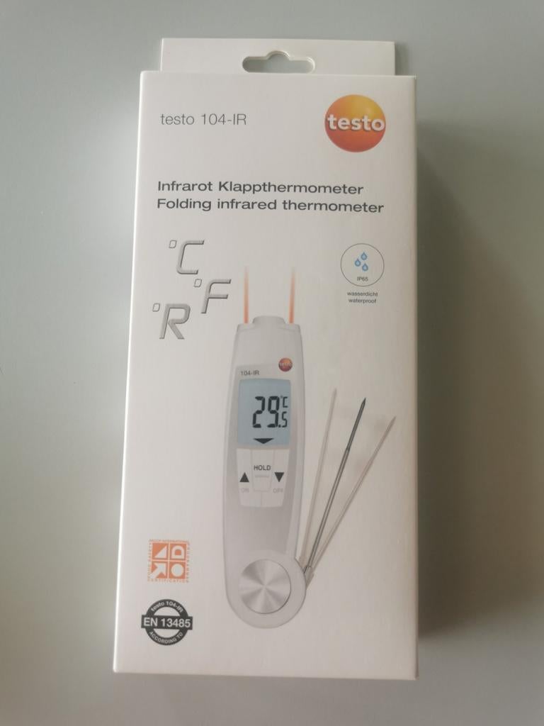 Thermomètre alimentaire infra rouge testo 104-IR, Electroménager, Enlèvement ou Envoi, Neuf