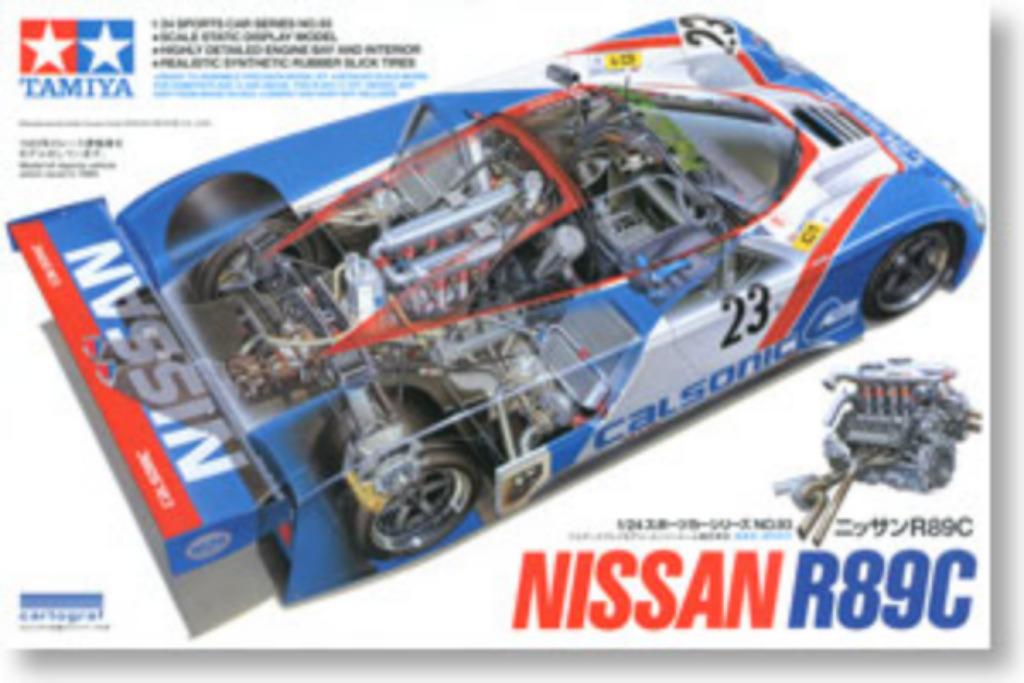 TAMIYA 24093 nissan R89C échelle 1/24, Neuf, Enlèvement ou Envoi, Voiture, Plus grand que 1:32