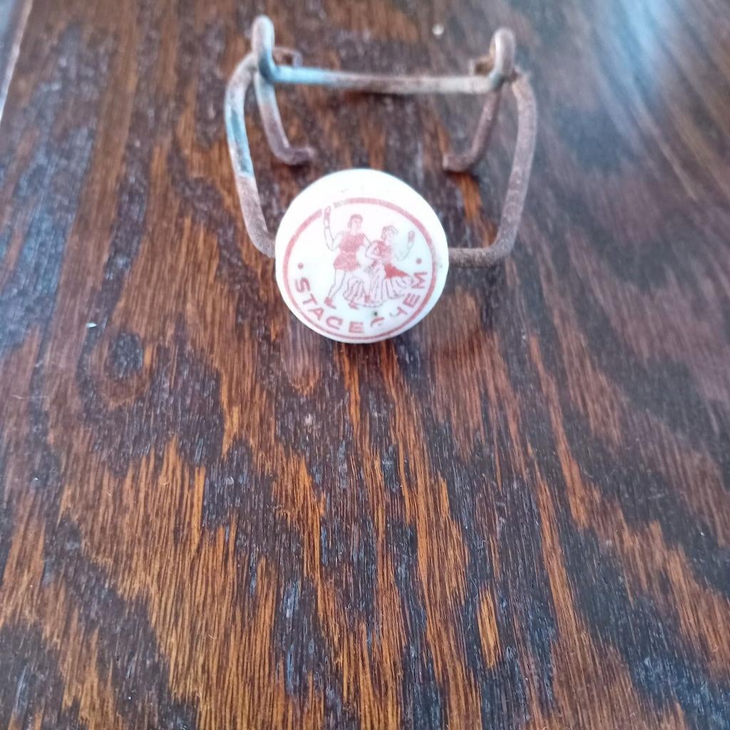 Porseleinen bierdoppen staceghem, Verzamelen, Ophalen of Verzenden
