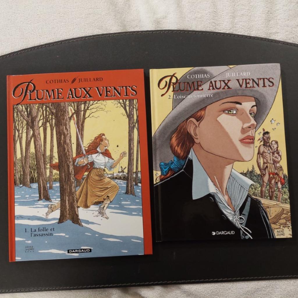 plume aux vents tomes 1 et 2 - rééd/EO - cothias / juillard, Ophalen of Verzenden
