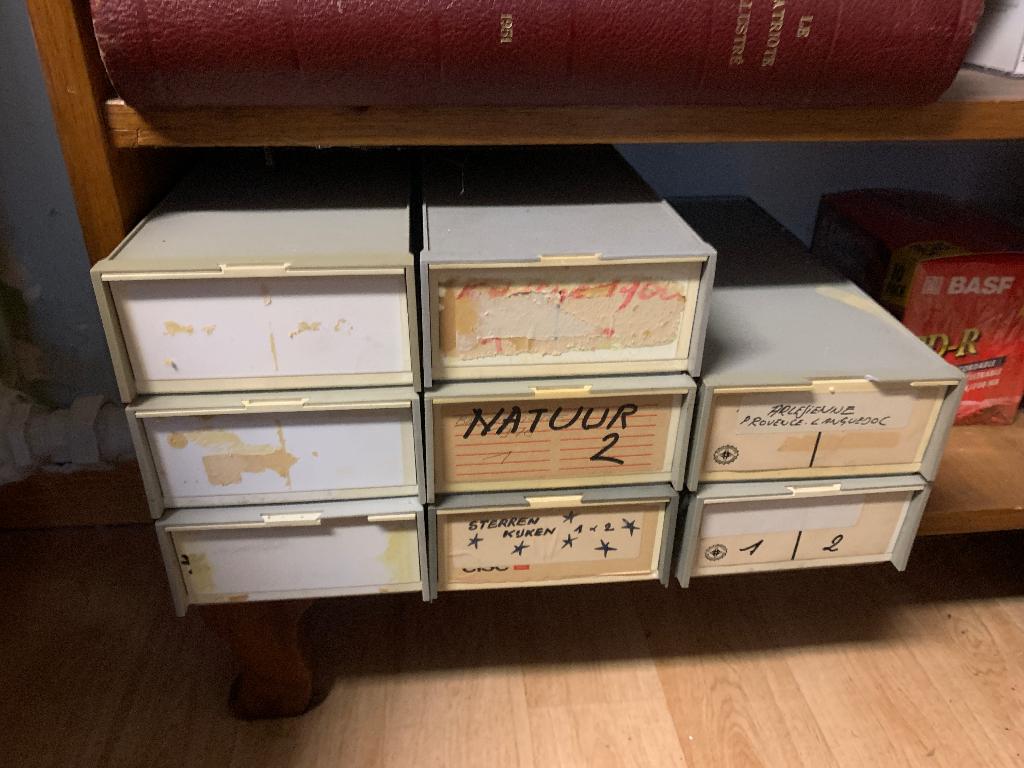 Dia dozen Leitz en laders, Ophalen of Verzenden, Gebruikt