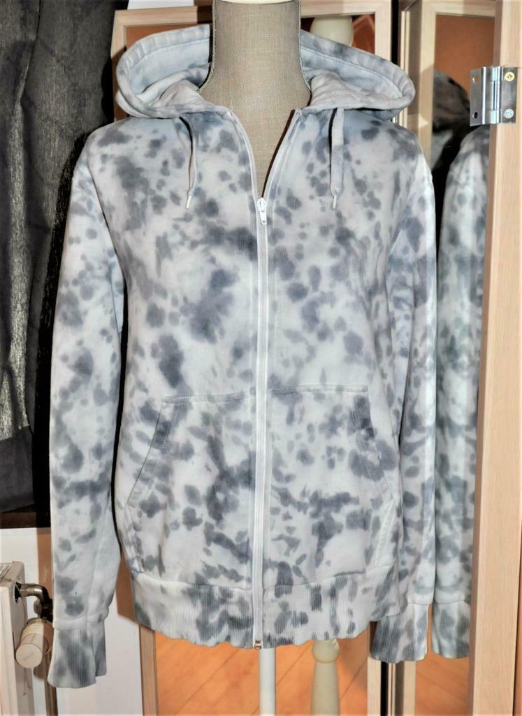 H&M sweat shirt gris tye&dye t.L homme, Gris, Enlèvement ou Envoi, Taille 52/54 (L), Porté