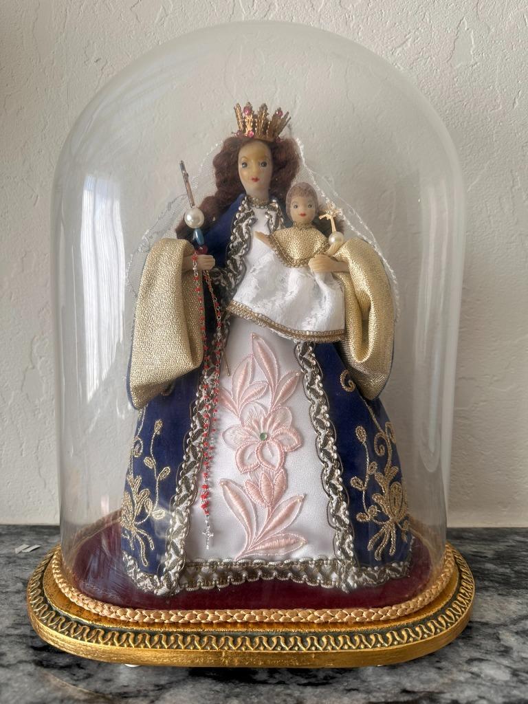 Statues Mary classiques (2 pièces), Enlèvement, Utilisé, Image, Christianisme | Catholique