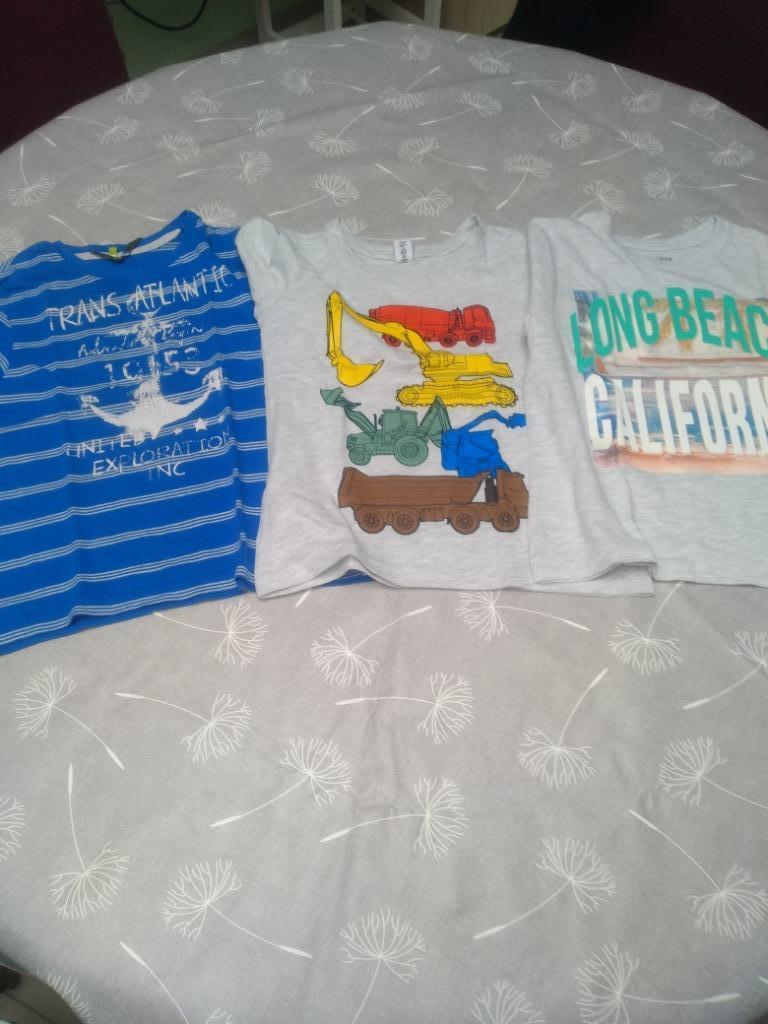 110 Lot 3 t-shirts, Enlèvement ou Envoi