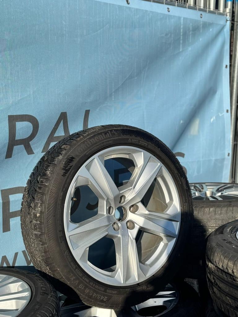 Audi A6/A7 winterset 245-45-19 Continental, Auto-onderdelen, Banden en Velgen, Winterbanden, Personenwagen, Ophalen