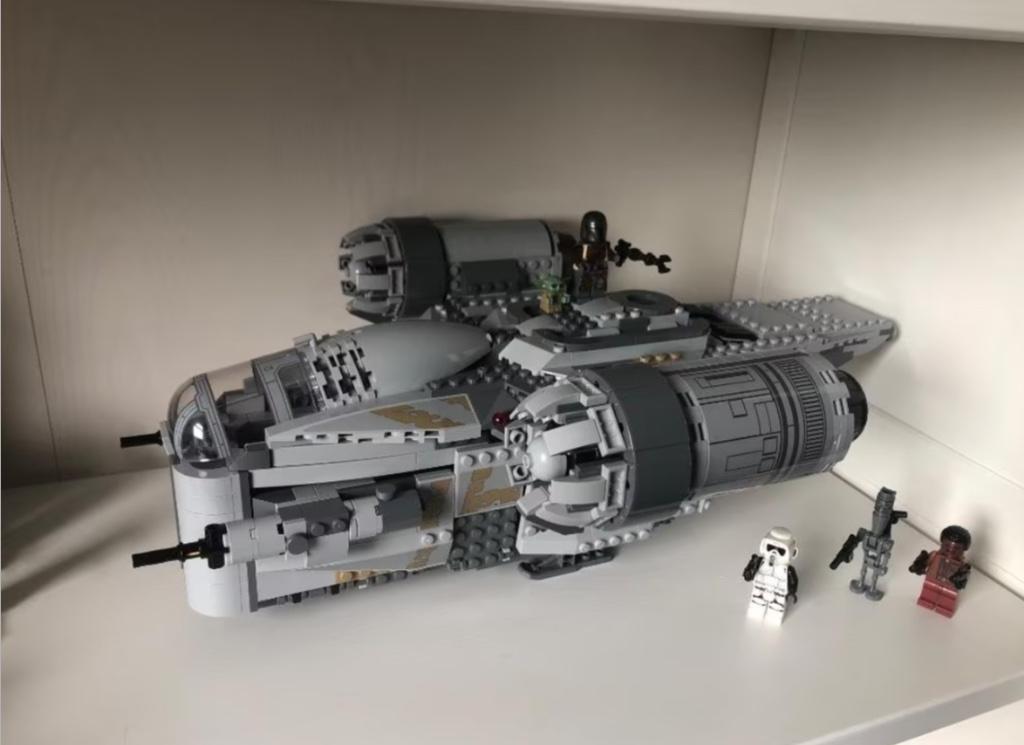Lego 75292 razor crest, Ophalen of Verzenden, Gebruikt, Complete set, Lego