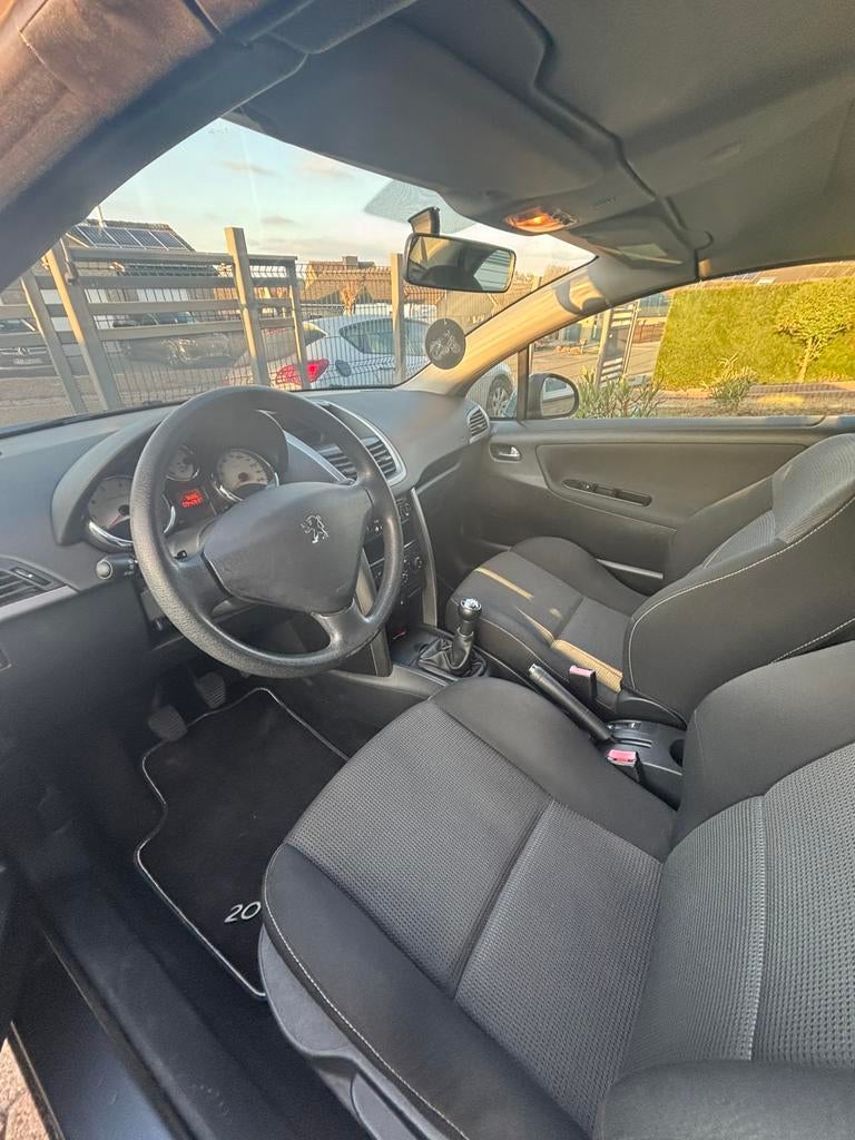 Peugeot 207cc, Auto's, Voorwielaandrijving, 4 zetels, Zwart, Cabriolet